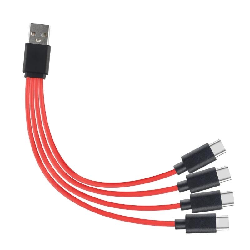  پ 4 in 1 ޴   ȯ Type-C USB ڵ  ̾ 4 Ʈ